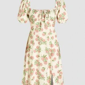 Cider Peaches Dress XSMALL